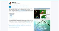 Desktop Screenshot of ovito.org